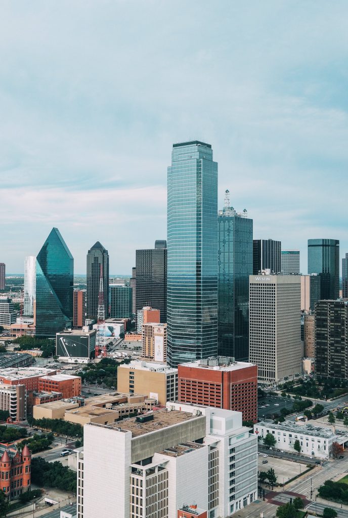 Skyline van Dallas Texas