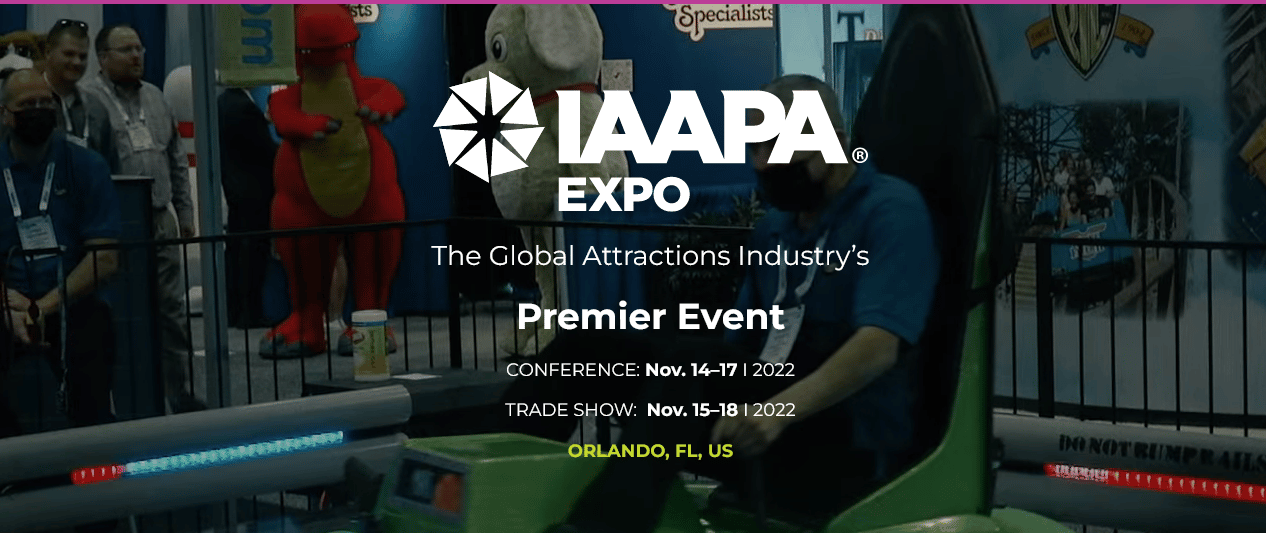 IAAPA 2022 Expo van 15 tot 19 november